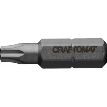 Bit Craftomat Sada bitů TX20 25 mm TORX univerzální