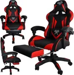 Pro-Tech shop Herní židle - černo-červená Malatec 5900779934191