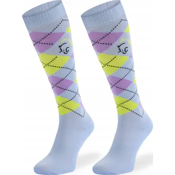 Bavlněné jezdecké podkolenky pro jízdu na koni