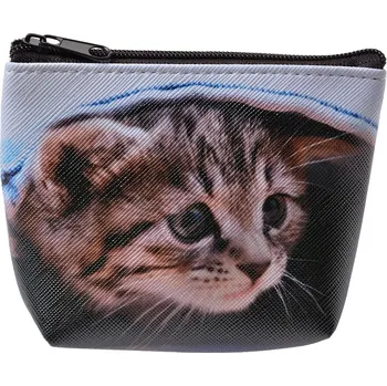 Peněženka Malá peněženka / taštička s kočičkou - 10*8 cm