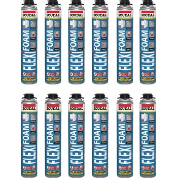 Montážní pěna SOUDAL Pěna Flexifoam 750 ml / 118685 - 12 Ks