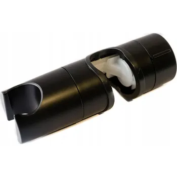 Sprchový držák DRŽÁK SLUCHÁTKA sprchová tyč 22mm 25mm černý matný