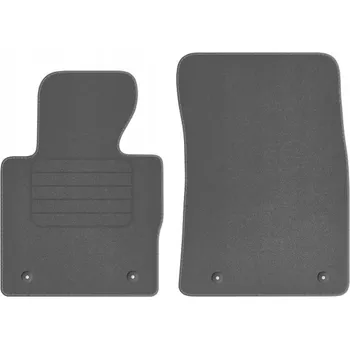 autokoberec Velurové autokoberce s upevněním v sadě Edecor