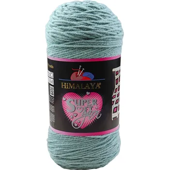 Příze Himalaya Super Soft Yarn 80861 šedozelená