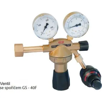 Příslušenství ke svářečce ALFA IN Spořič plynu GS-40F na ventil s manometry