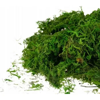 umělá květina DEKORATIVNÍ SYPKÝ MECH ZELENÝ 30 G DIY DEKORACE Velikonoce DEKORACE OZDOBA
