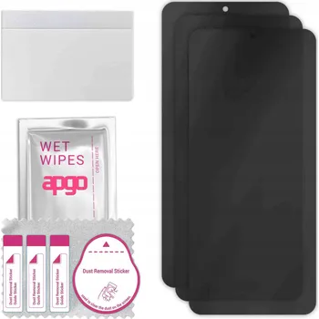 Pouzdro na mobilní telefon 3x Hybridní Sklo s filtrem soukromí pro TCL 30 E, PRIVACY