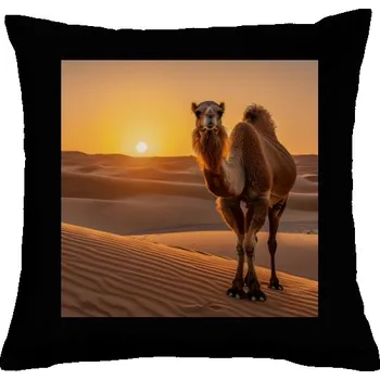Pánská móda Polštář bavlněný s potiskem Velbloud