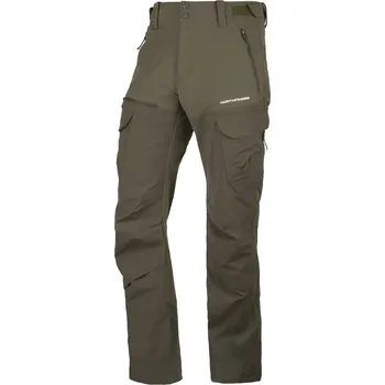 Pánské kalhoty Northfinder Pánské outdoorové hybridní kapsáčové kalhoty BISHORN, olivová, L