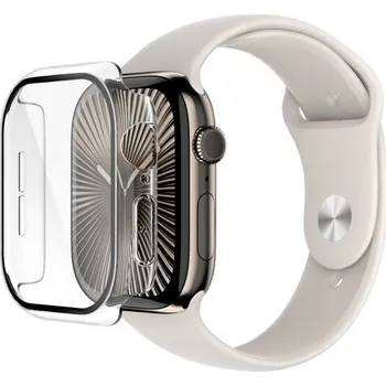 Příslušenství k chytrým hodinkám Belkin ochrana displeje ScreenForce 2v1 pro Apple Watch Série 10, 46mm, průhledné