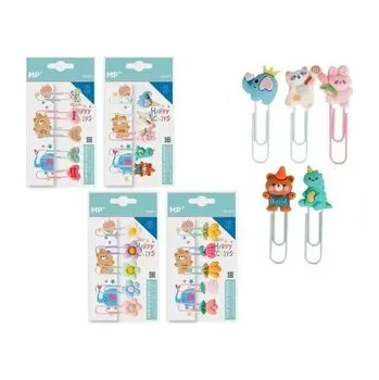 Set školních potřeb Spinacze ozdobne 5szt MIX