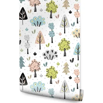 Fototapeta Tapeta pro děti - Les /254783012