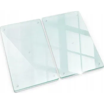 Obraz Dvě kuchyňská prkénka z čirého tvrzeného skla 30x52 cm