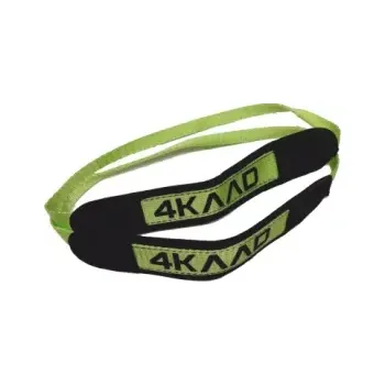 Běžkařská hole Poutka 4KAAD Biathlon Strap Pro (žlutá/černá, pár)