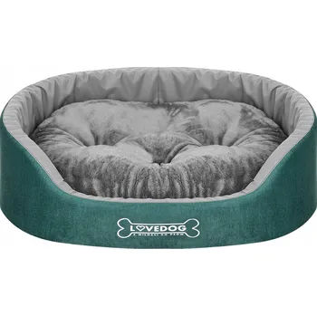 Pelíšek pro psa Kotec pro psy Lovedog šedá 80 cm x 70 cm