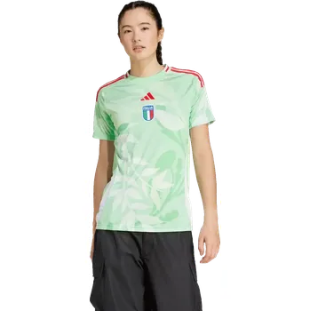 Dámský venkovní fotbalový dres Adidas Itálie 25/26 zelený