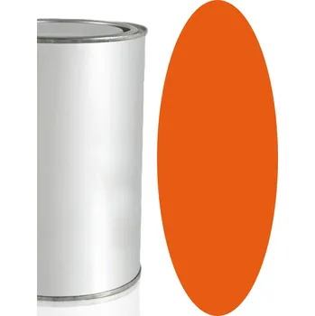 barva na kov RAL 2004 Oranžová základní alkydová HS emailová barva pololesklá 1L 2v1 BARVA