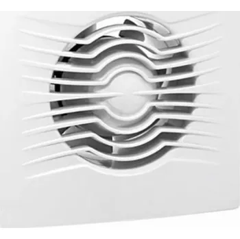 Vzduchotechnika ARS axiální koupelnový / WC ventilátor bílý s mřížkou 150 mm, 280 m3/h