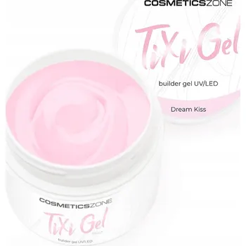 Lak na nehty Stavební gel s pamětí kapaliny, růžový, UV LED Dream Kiss 5 ml Cosmetics Zone