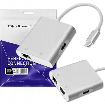 USB hub USB Hub Qoltec 50410, 4 porty