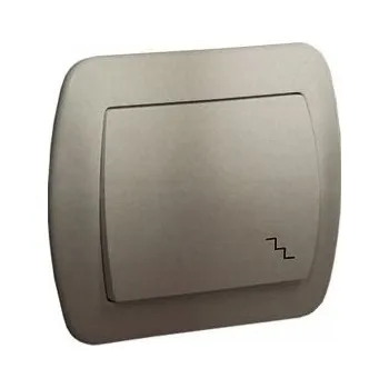 vypínač Schodišťový vypínač Klasik, Zápustný Kontakt Simon, odstíny šedé AW6/29