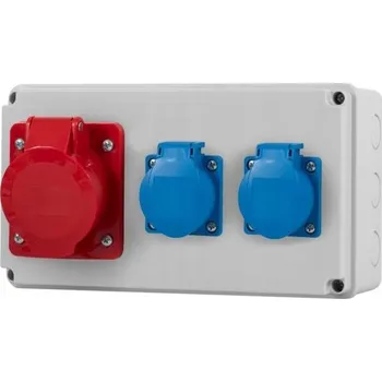 Rozvaděč F-ELEKTRO Stavební rozvodnice HORIZONTAL 32/5, 2x230V