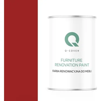 Lak na dřevo BARVA NA ČELNÍ KUCHYŇSKÝ NÁBYTEK ČERVENÁ KARMÍNOVÁ RAL 3002 POLOMATNÁ 1 L