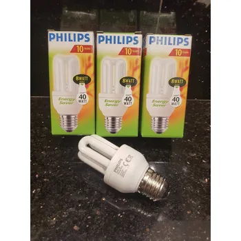 Žárovka Kompaktní zářivka PHILIPS GENIE 8W E27 827 420lm CENA=2ks