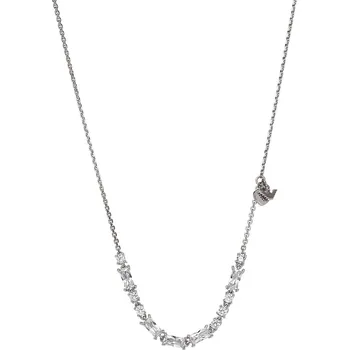 Náhrdelník Emporio Armani Blyštivý stříbrný náhrdelník se zirkony EG3604040 + 2 měsíce na vrácení zboží