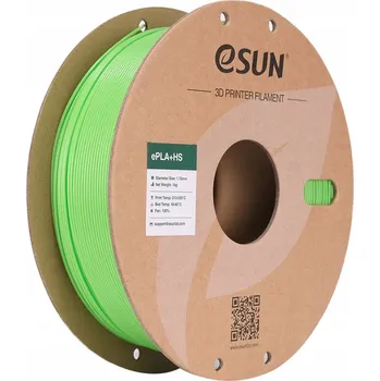 Filament ESun PLA+HS Filament hráškově zelený 1.75mm 1kg papírová cívka