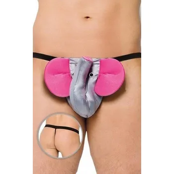 Pánské tanga TANGA SLON JUMBO SILVER 4445 SOFTLINE S/L