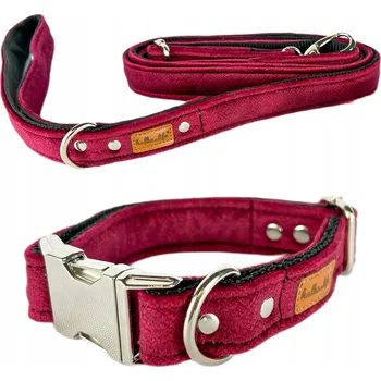 Obojek pro psa Materiálový obojek pro psa, sada obojek s vodítkem Halkalife, velikost S