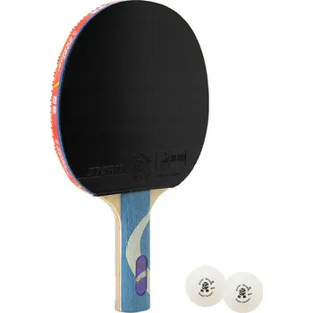 Pingpongová pálka Raketa na stolní tenis ping-pong Giant Dragon 8* N8082 + 2 míčky
