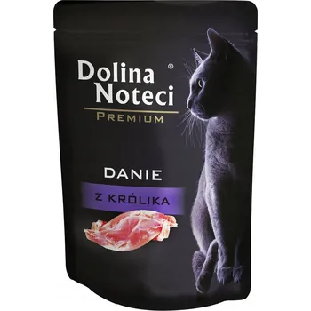 Krmivo pro kočku Dolina Noteci Premium - mokré krmivo pro kočky s králíkem - kapsička 85g