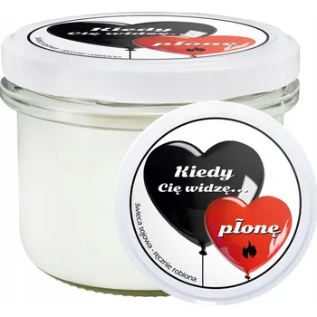 Svíčka Dárek pro Dívku Ženu Snoubenku Manželku Manžela Muže Kluka Jí