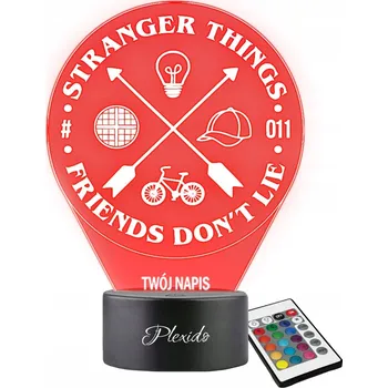 Lampička Plexido vícebarevná Noční lampa