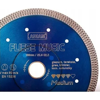 Řezný kotouč Diamantový řezací kotouč Adiam fliese-music115 115 x 22,2 mm