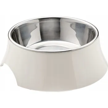 Miska pro psa Jedna plastová miska Hunter bílá 0,7 l