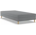 Čalouněná postel CASPE 90x200 cm s pružinovou matrací Modrá I