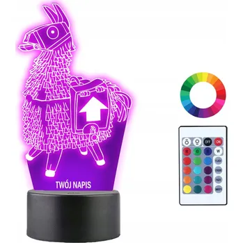 Lampička Noční lampa Plexido vícebarevná