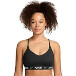 Dámská sportovní podprsenka s výztuží Nike W NK DF INDY LGT SPT BRA W černá FD1062-011 - XL | UK 12 | US 13