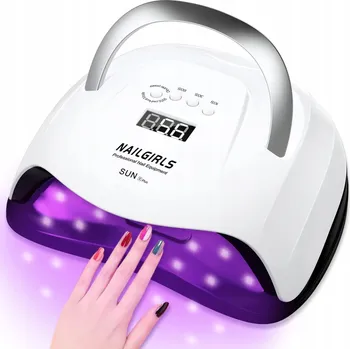 UV lampa na nehty NAILGIRLS 168W UV/LED Lampa na nehty se 4 časovými nastaveními