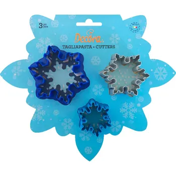 Vykrajovátko Decora Vykrajovátka sada - Vločky 3ks