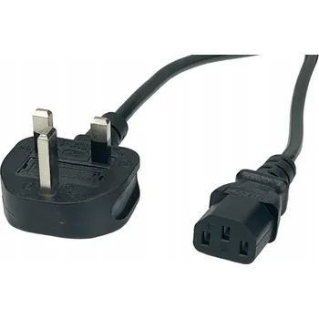 Napájecí kabel POSAC-C13-10/UK20: POSAC-C13-10/UK20: POS AC napájecí kabel UK C13-YJT3[10A]-BS1363-