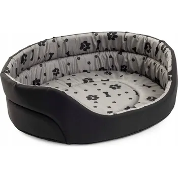 Pelíšek pro psa Boutique ZOO ponton pro psa černý 101 cm x 84 cm