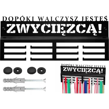 Věšák Věšák na medaile VÍTĚZ + hmoždinky a záslepky DÁREK