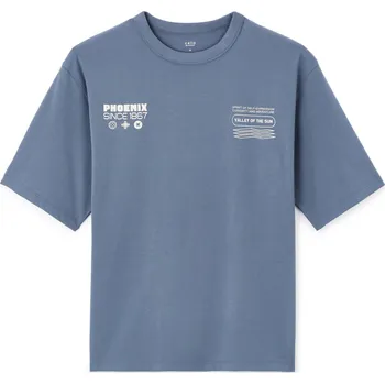 Celio Tričko Leworld oversize 1160248 Modrá M