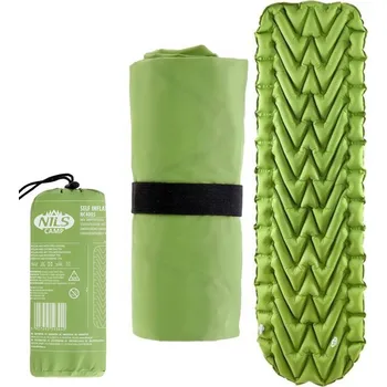 Karimatka Jednolůžková Matrace Nils Camp 193 x 56 x 5,5 cm zelená