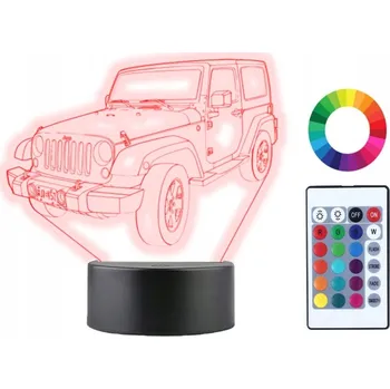 Lampička Plexido vícebarevná Noční lampa