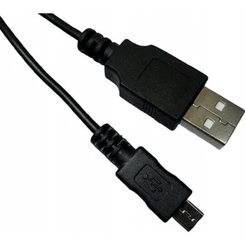Datový kabel Kabel USB A - microUSB 0,5 m černý